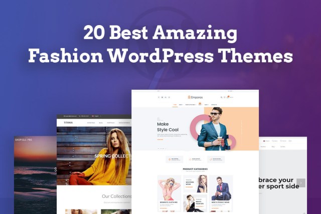 20 Best Amazing Fashion WordPress Themes