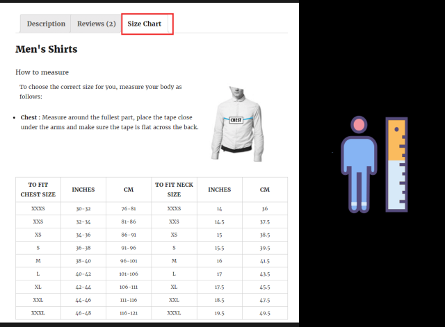 Top 15 WooCommerce size guide plugin Listing